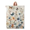 Wash-ink landscape painting digital-printed polyester Bedroom velvet flannel soft sofa cover blanket Fleece sofa cover blankets