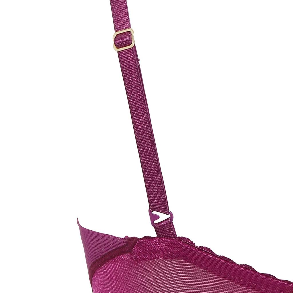 Charming Glamor Bra Fruity Flower M022 D65 [Amostyle] Women's (Purple)