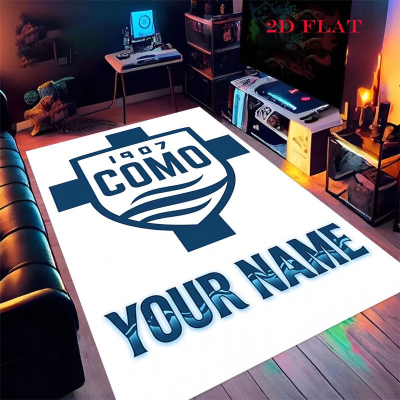 Custom Como Carpet Rug for Living Room Bedroom Home Sofa Decoration,Kids play Nonslip Floor Mat