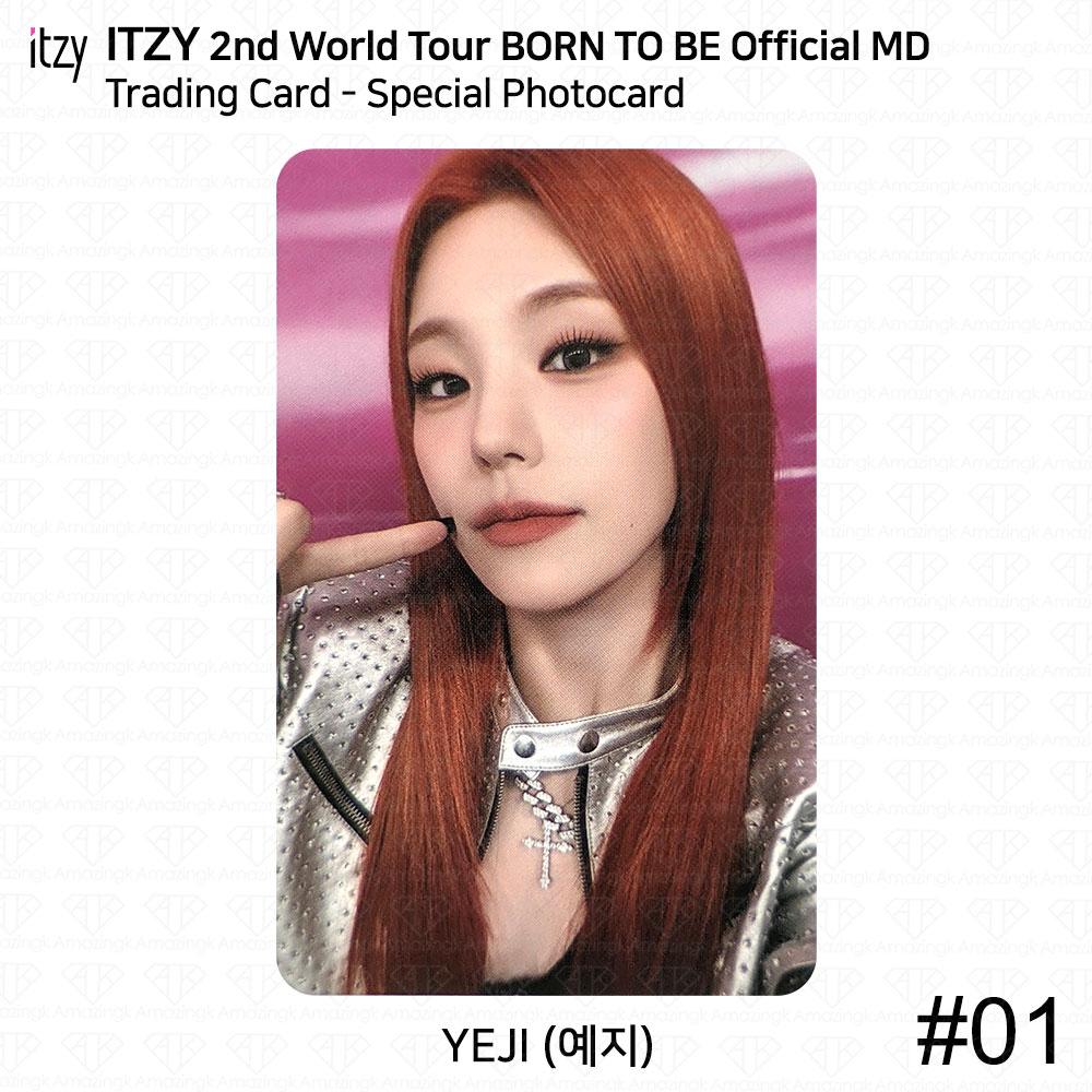 

2-е мировое турне ITZY «Рожденный стать официальным доктором медицины» Фотокарточка Йеджи Рюджин Yeji - Special #1