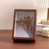 6" 3D Hollow Photo Frame with Dried Flower Display Stand for DIY Plant and Specimen Preservation