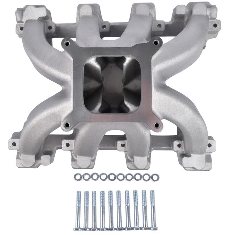 AP02 28097 Cathedral Port Single Plane Intake Manifold for GM III LS1/LS2/4.8/5.3/6.0 RPM 3,500-8,000