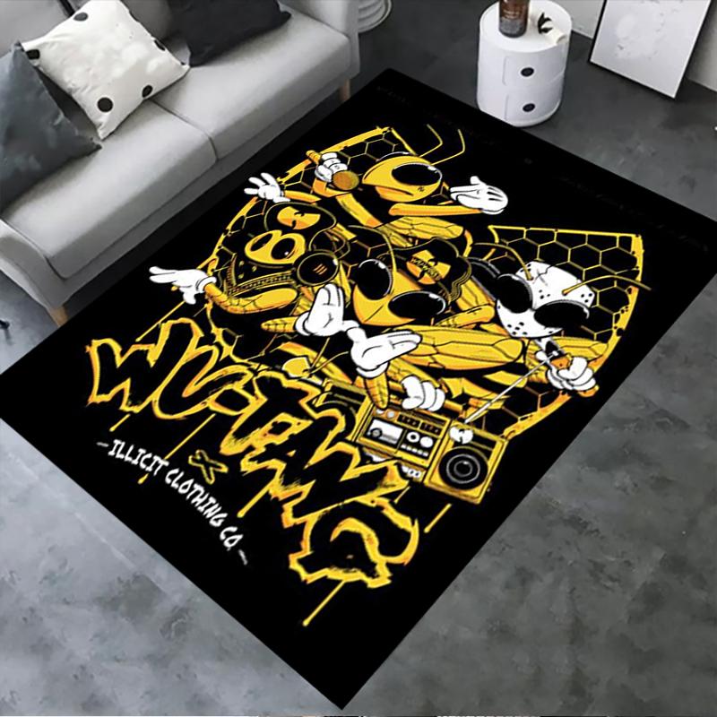 

2025 New WU TANG Carpet Rug for Living Room Bedroom Home Sofa Decoration,Kids play Non-slip Floor Mat102 40x60cm( 15x23in )