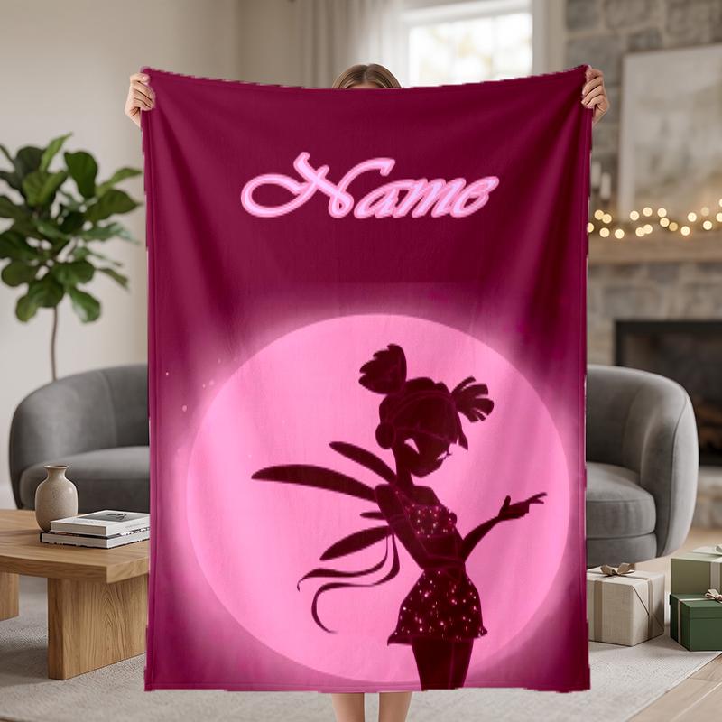 Winx Club Custom Flannel Blankets Soft Warm Cozy Throws for Home Decor Holiday Gifts