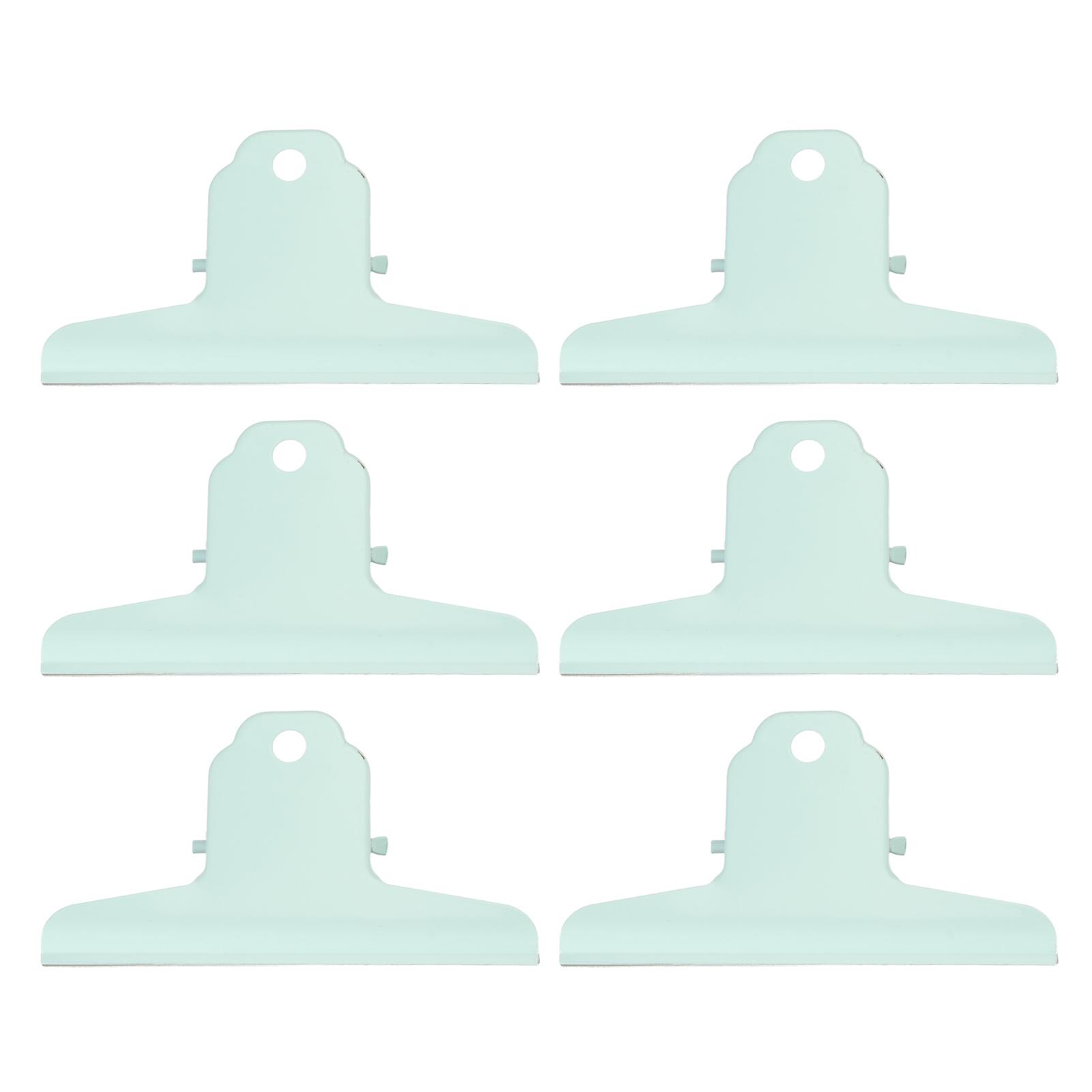 

10 шт. Металлические зажимы для бумаги Сильная сила зажима Пружинные Зажимы Защита от ржавчины Зажимы для бумаги с маленьким отверстием