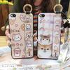 Lanyard Phone Holder Phone Case For Xiaomi Redmi GO Soft Case Protective Shockproof Dirt-resistant Wristband Cute Ring