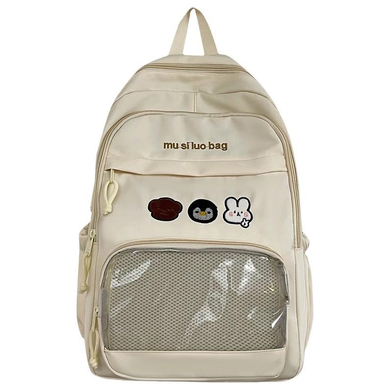 Schoolbag Elementary School Students  Girls Junior High School Students  High School Students  Multi Layer Backpacks