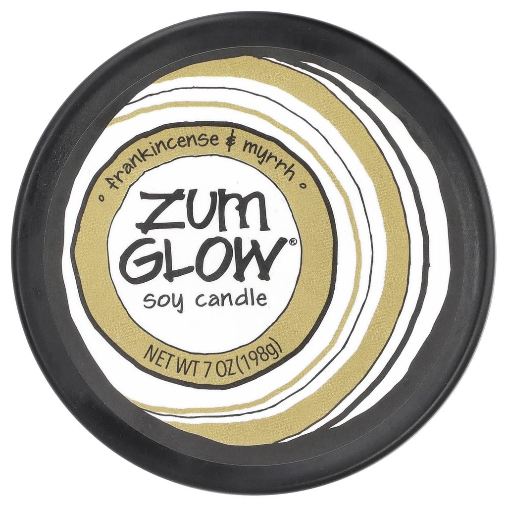 Glow, Soy Candle, Frankincense & Myrrh, 198G(7Oz)