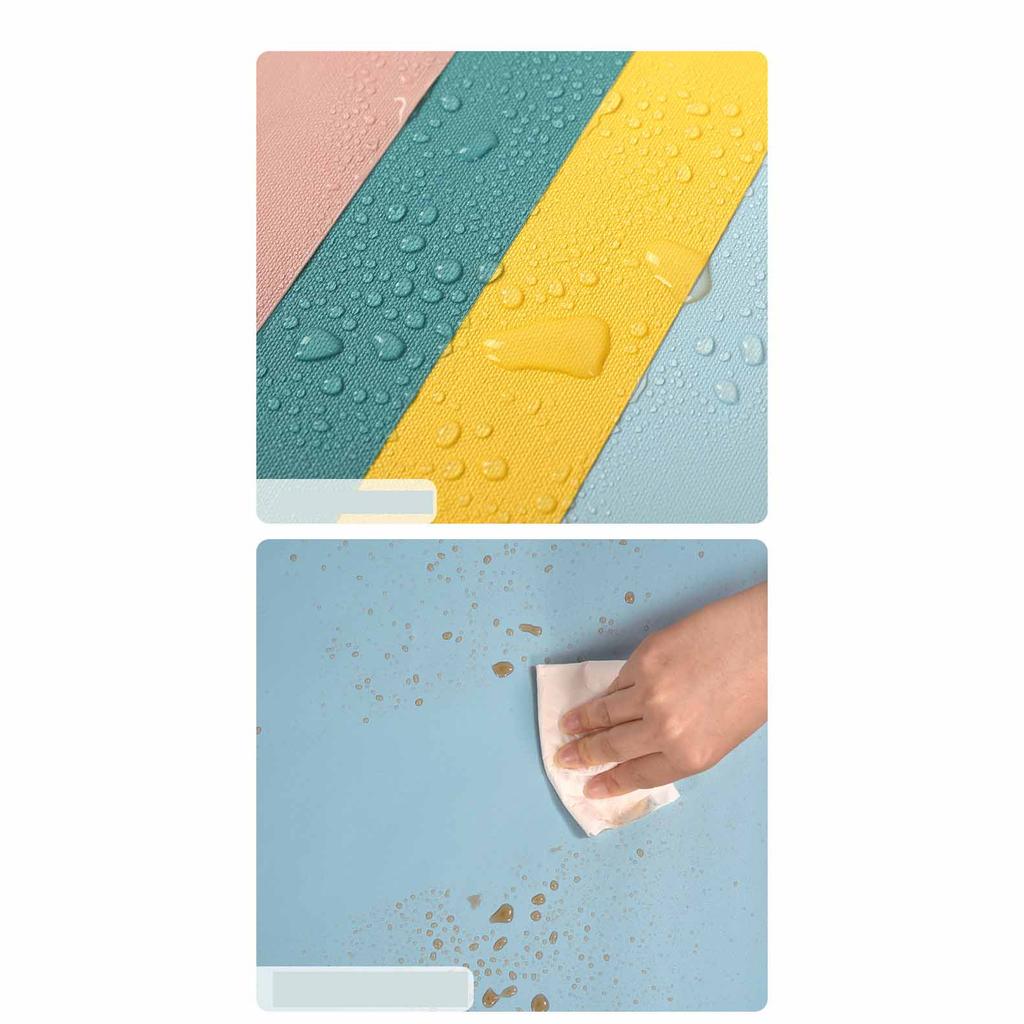 Einfarbig Verdickt Wasserdicht Selbstklebende Tapete Schlafzimmer Akzentwände Dekorativ