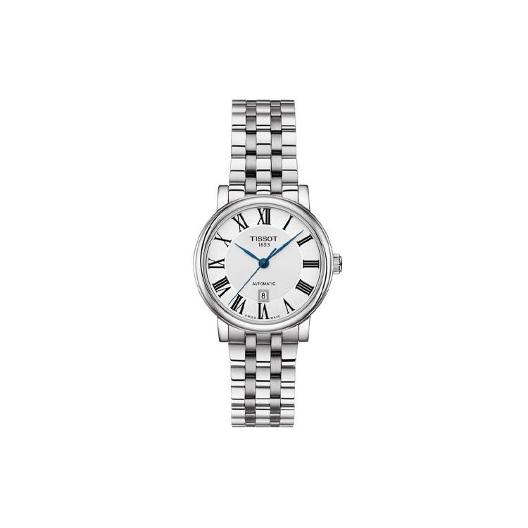 TISSOT Classic Collection Automatic Mechanical Movement 50 meter Water Resistance Women's Watch 30mm T122.207.11.033.00