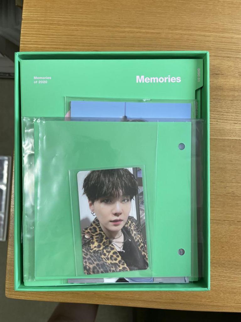 [USED] BTS Memories 2020 Blu-ray Trading Card Yoongi