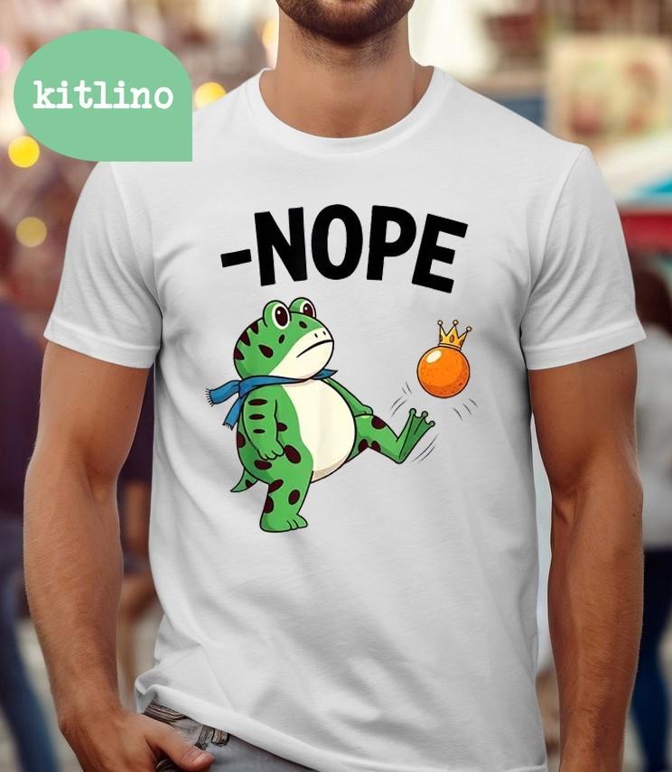 Portland Frog No Kings in America Unisex T-Shirt S