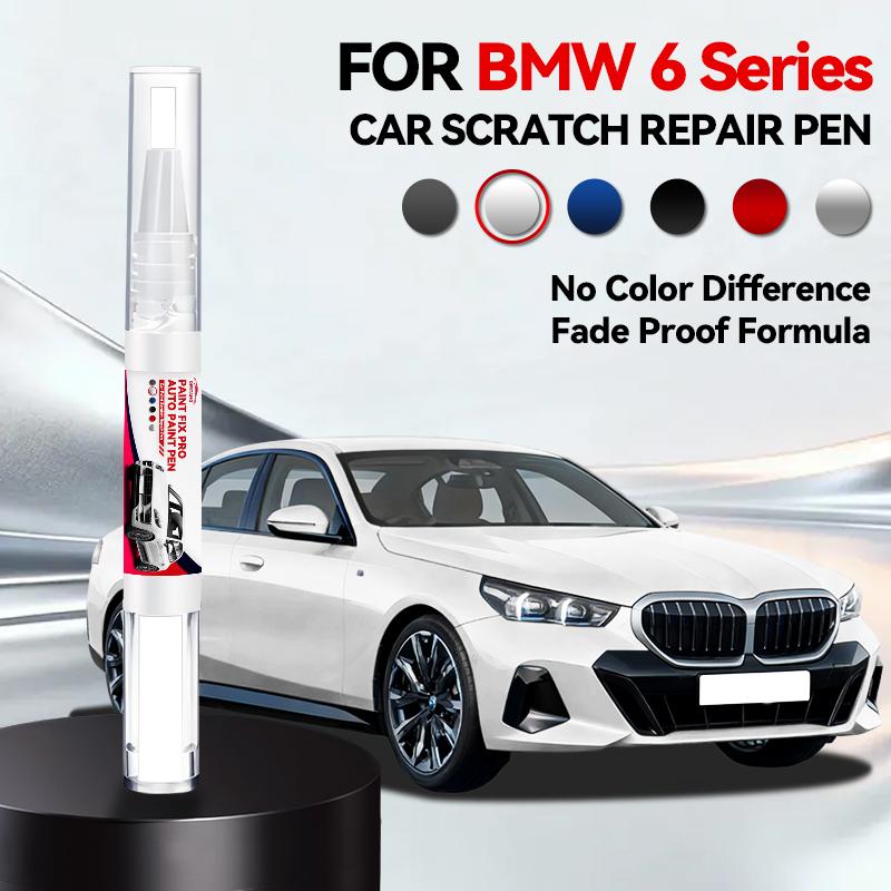 

Car paint touch up pen For BMW 6 Series 2003-2023 black spray paint automotive paint pen car scratch repair auto accessories перлина білого кольору