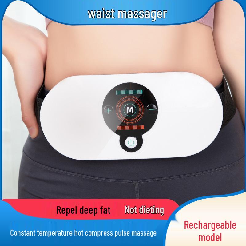 Smart Pulse Heated Abdominal Massage Waistband for Home Use