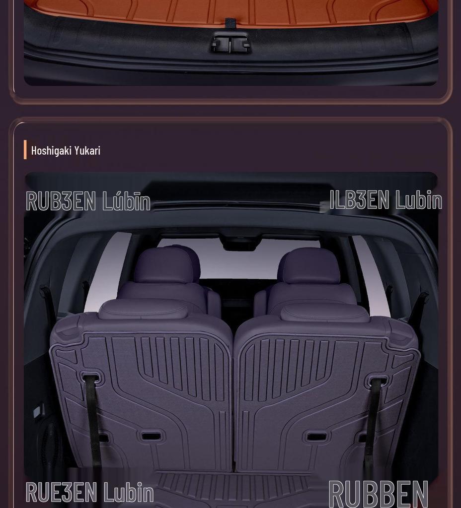 Leapmotor C16 Semi-enclosed Trunk Mat - New Model Interior Carpet