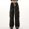 Men's Retro Camouflage Overalls: Spring Casual, Trendy, Loose-Fit with Large Pockets