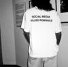 Tricouri de Calitate Superioară de Ziua Îndrăgostiților „Bărbați și Femei 2025” Tricouri „Social Media Kills Romance” Bumbac de Top al Mileniului Ceai