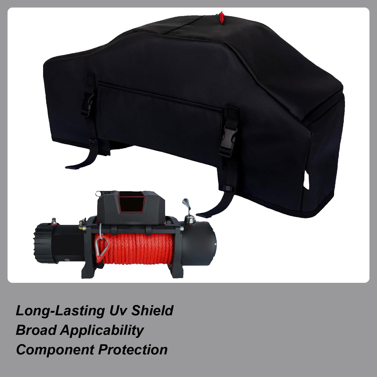 

Heavy Duty Winch Cover Waterproof Winch Protective Cover Accessories Rainproof Uv Protection Guard For Outdoor Indoor Camping China Mainland