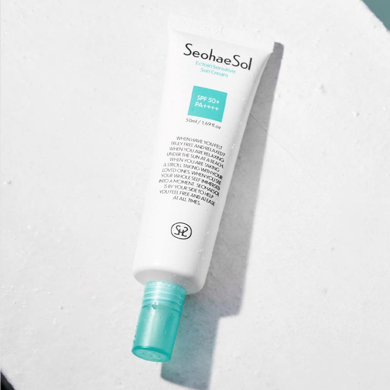 [SeohaeSol] Ectoin Sensitive Sun Cream SPF 50+ PA++++ 50ml