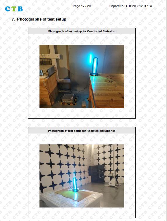 Portable UVC Ozone Germicidal Lamp for Home and School: Ultraviolet Mite Removal and Deodorization
