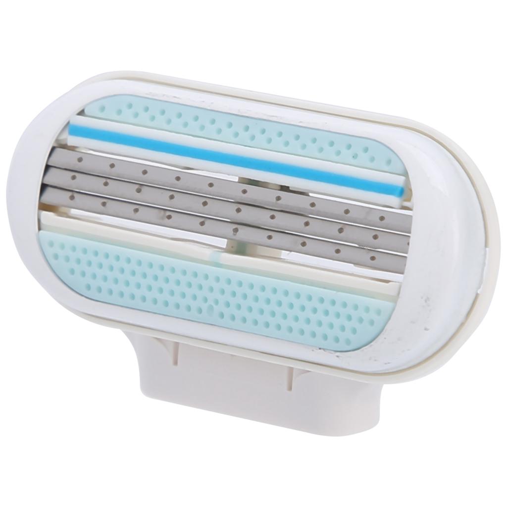 12Pcs Women's Razor Blade Refills 3 Blade Replacement Razor Blade for Body Armpit Hair Removal