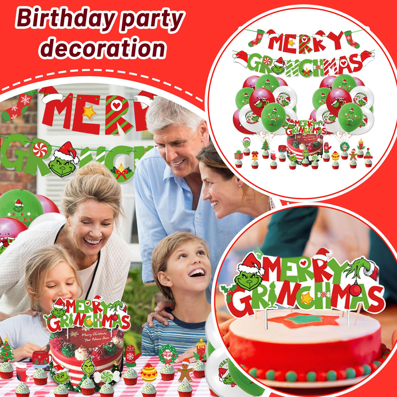 

Themed Birthday Party Decoration Birthday Flag Cake With Hanging Arrangement One Size