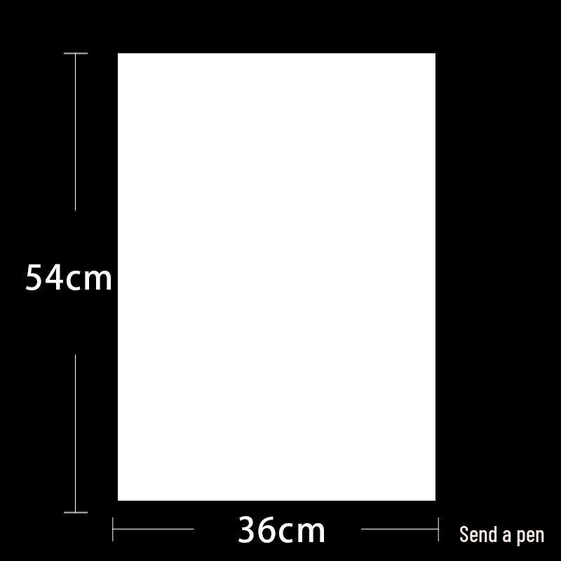 Autocollants Affiche POP vierges double face 36x54CM - Étiquettes de prix dessinées à la main pour supermarchés