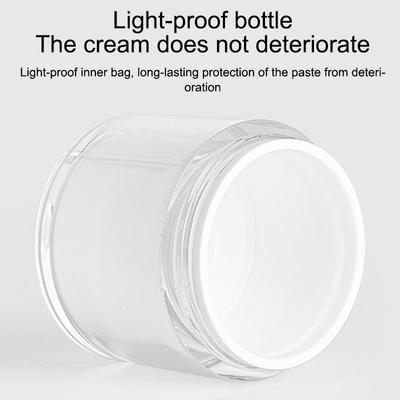 15G/30G/50G/100G Vacuum Cream Bottle Press Lotion Bottle Face Cream Sub Bottle Lotion Bottle Without Straw