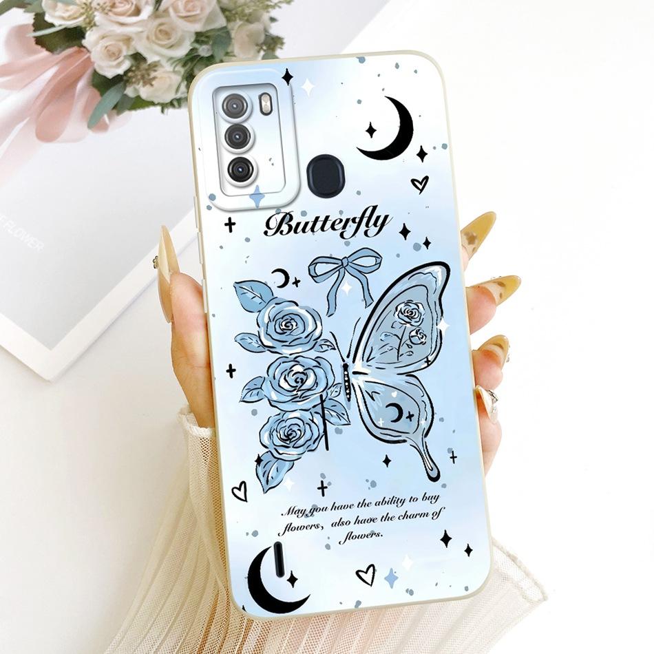 For Itel S16 Vision 1 Pro Fashion Dusk Beach Painting Phone Case For Itel Vision 1 Pro ItelS16 Soft Silicone Cover Bumpers