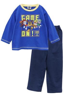 Kaitak Family Paw Patrol Long Sleeve Cotton Kids' Pajamas, 100% Jersey, Spring/Autumn (110cm, Blue)