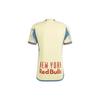 adidas New York Red Bulls 23/24 Home Authentic Jersey Pearl Citrine Men Streetwear HI1869