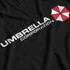 Tričko s potiskem inspirované Umbrella Corporation z Resident Evil pro muže a ženy, letní pánské tričko, černé, ležérní, bavlněné