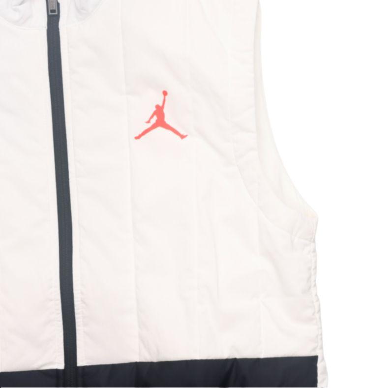 Jordan AS 23 Chaleco Acolchado Diseñado Hombre Chalecos Blanco AJ1057-100