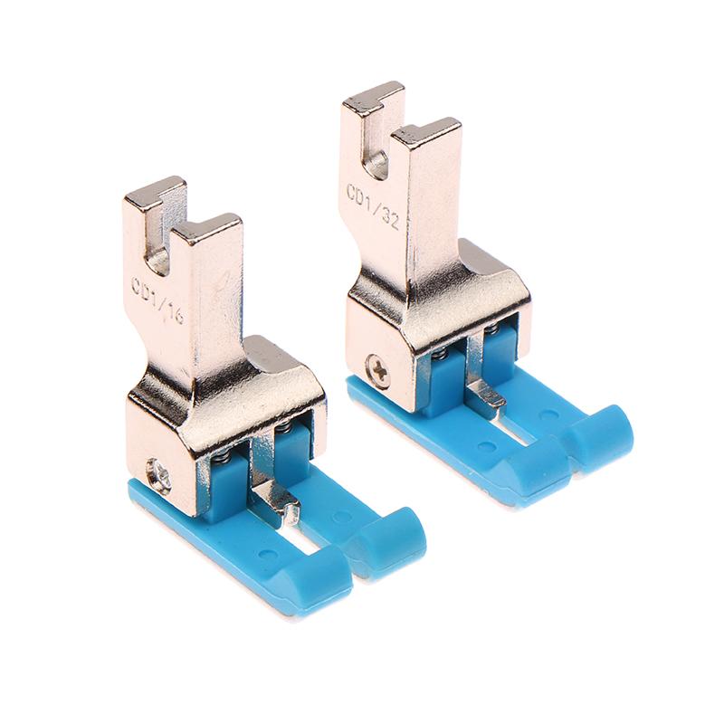 Cd 1/32'' 1/16'' Plastic Double Compensating Presser Foot Industrial Sewing Machine Lockstitch Sewing Machine Standard Foot