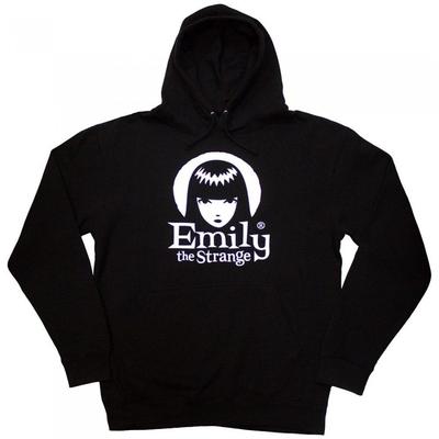 Emily The Strange Unisex Adult Halo Logo Hoodie