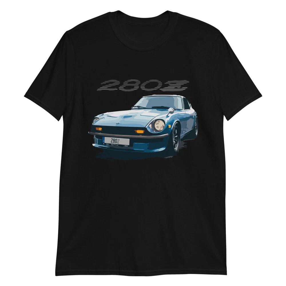 1975 Datsun 280Z Short-Sleeve 100% Cotton T-shirt Mens Tees Top M