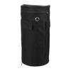 Gas Tank Cover 600D Oxford Fabric Black Waterproofing Breathable Gas Cylinder Storage Pocket for Camping Outdoor Grill