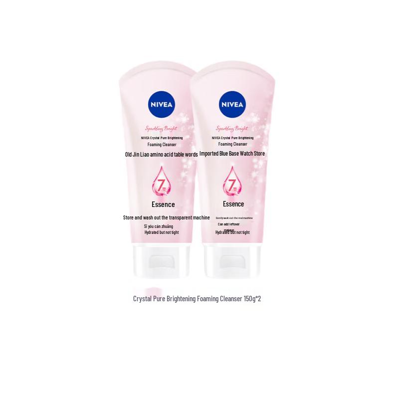 

NIVEA Crystal Pure Brightening Foam Cleanser