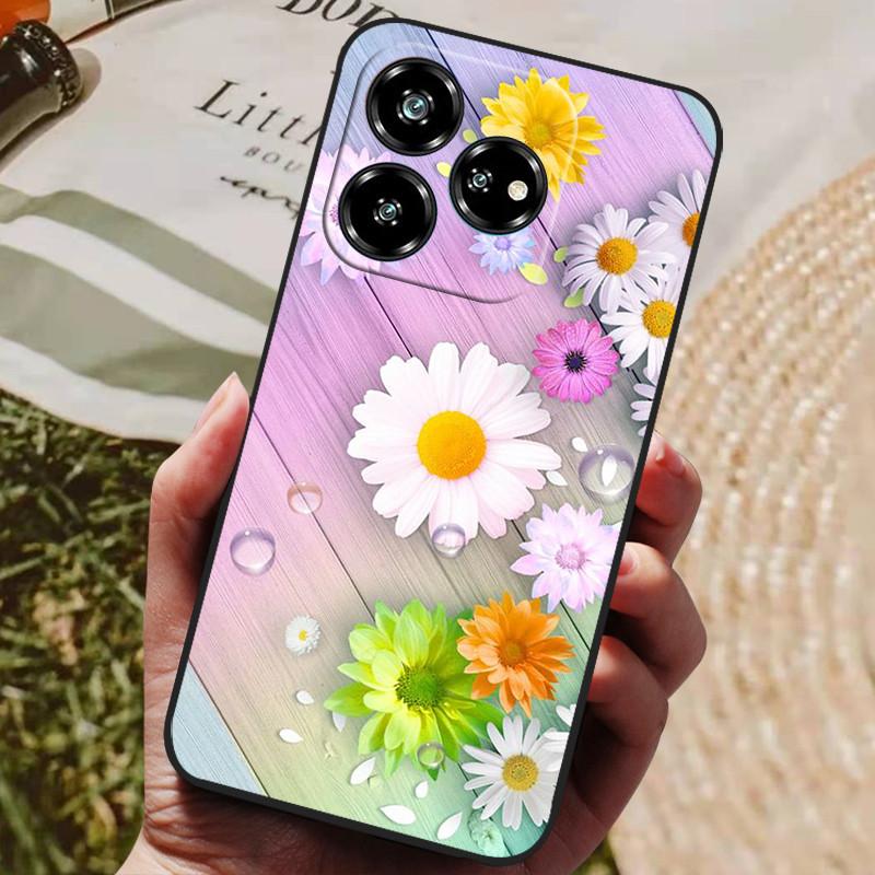 For ZTE Nubia V60 Design Case V60 Vita AXON60 Lite Soft Silicone Back Cover for ZTE Nubia V60 Design Phone Cases TPU Protector