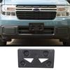 Black ABS Front License Plate Bracket For Ford Maverick