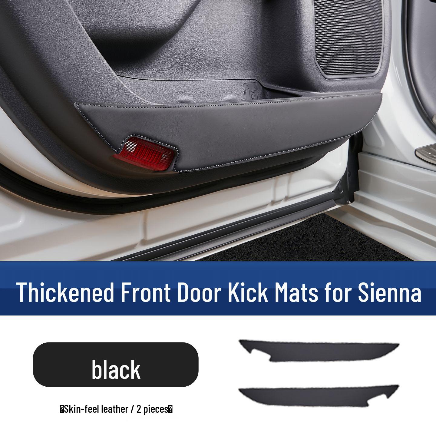 Enhanced Kick Mat for Toyota Sienna Side Door - Grevia Protection Pad, Original Sienna Accessory