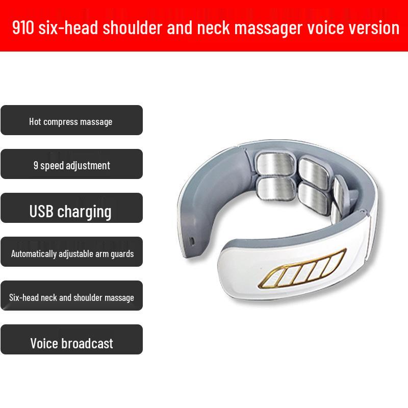Masseur intelligent pour le cou et les épaules avec thérapie par impulsions et chaleur