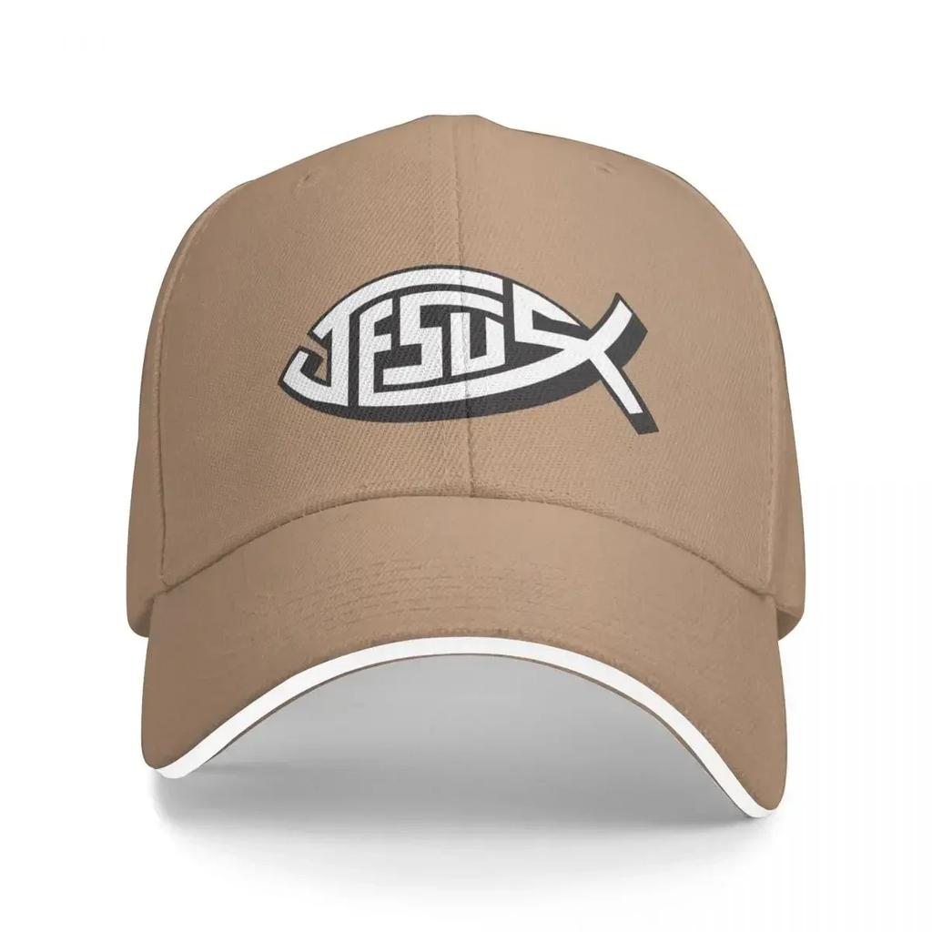 Jesus Fish Baseball Cap Cosplay Luxury Brand Fashionable Women's Hats 2025 Men's