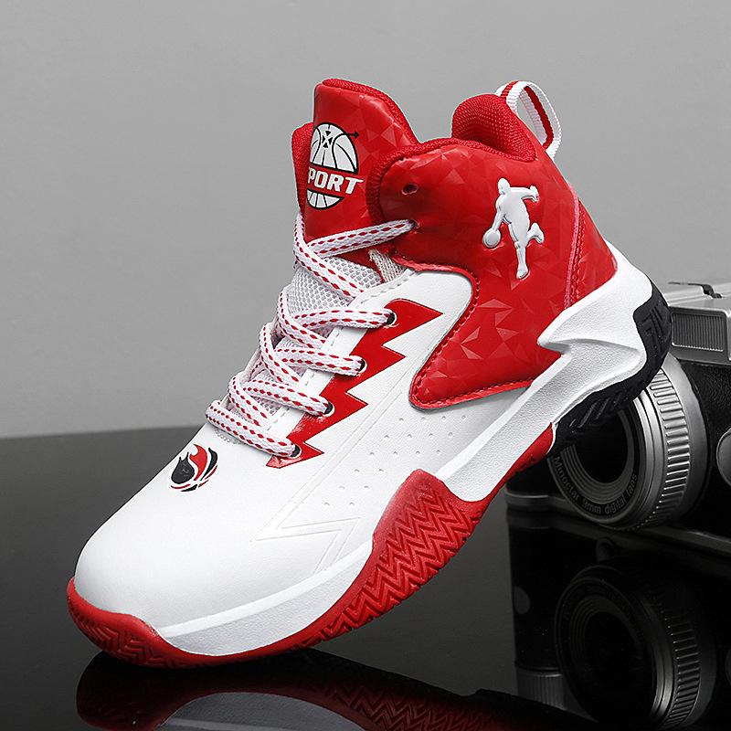 Children's basketball shoes men's 2025 spring and summer new outdoor boys' sports shoes primary school students middle and older children's sneakers