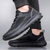 Fashion Lightweight Outdoor Walking Sneakers for Men Non-Slip Comfortable Athletic Running Shoes Men's Breathable Mesh Sports Shoes
