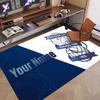 Custom Rug BIRMINGHAM CITY Pattern Print Name Text Soft Non‑Slip Floor Carpet for Home Indoor Decoration
