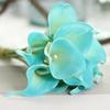 1 Branch Artificial Flower Calla Lily Bridal Bouquet Home Wedding Party Decor
