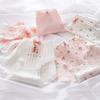 Set of 5 Women's Plus Size Comfortable Breathable Cotton Underwear Pack Soft Stretchy Briefs with Cartoon and Floral Prints