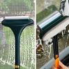 Double-sided Window Screen Cleaning Brush 2 In 1 Window Glass Wiper Scraper Long Handle Household Wet Dry Cleaning Supplies
