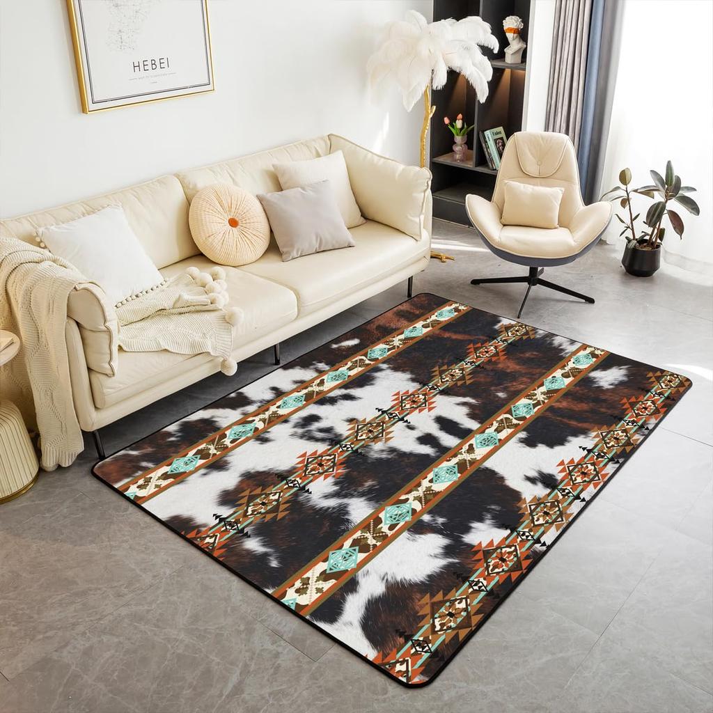 Frog Area Rug 3x5, Cartoon Frog Rug for Kids Boys Girls Teens, Kawaii Green Wild Animals Carpet, Cute Wildlife Farmhouse Rustic Funny Non Sl